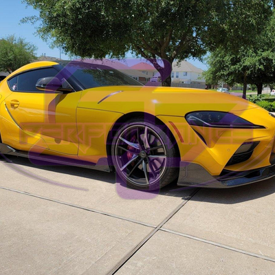 A90 Supra Side Skirts Aero Republic style