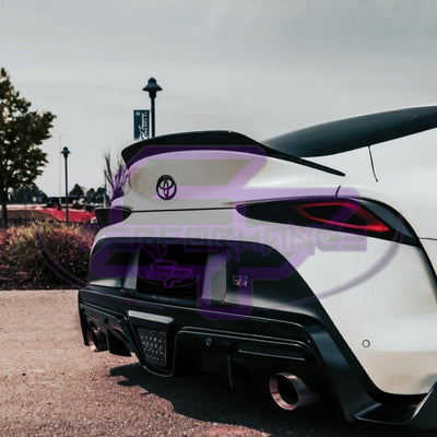 A90 Supra ED1 Duckbill Style Carbon Fiber Spoiler