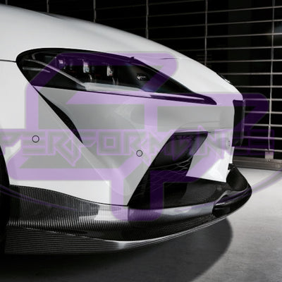 AG Style Carbon Fiber Front Splitter A90