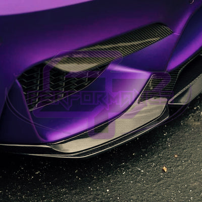 F8X GT4 Style Carbon Fiber Front Lip