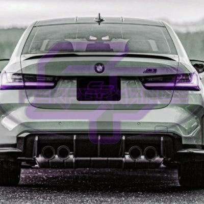 G8X OEM Style Carbon Fiber Diffuser