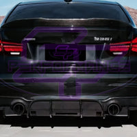F30 3 Series Carbon Fiber Undertray Diffuser