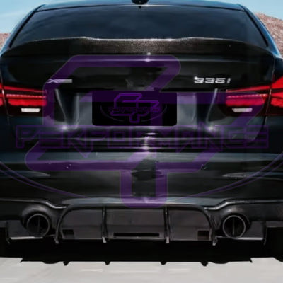 F30 3 Series Carbon Fiber Undertray Diffuser