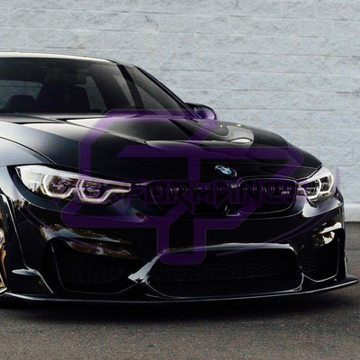 Laptor Style Carbon Fiber Front Lip