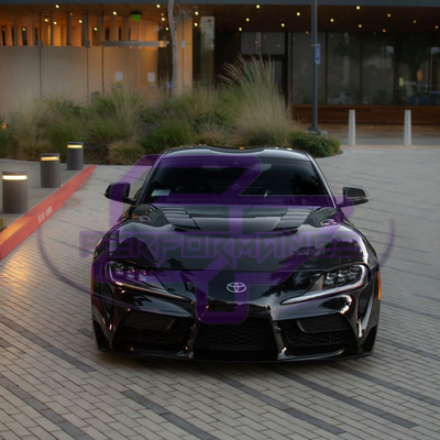 A90 Supra VR Style Carbon Fiber Hood