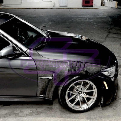 F8X Vented CF Fenders